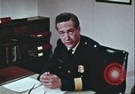 Image of police chief press conference United States USA, 1967, second 4 stock footage video 65675078774