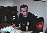 Image of police chief press conference United States USA, 1967, second 5 stock footage video 65675078774