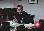 Image of police chief press conference United States USA, 1967, second 8 stock footage video 65675078774