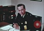 Image of police chief press conference United States USA, 1967, second 31 stock footage video 65675078774