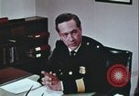 Image of police chief press conference United States USA, 1967, second 32 stock footage video 65675078774