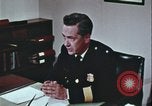 Image of police chief press conference United States USA, 1967, second 41 stock footage video 65675078774