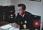 Image of police chief press conference United States USA, 1967, second 42 stock footage video 65675078774