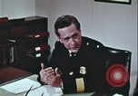 Image of police chief press conference United States USA, 1967, second 45 stock footage video 65675078774