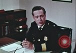 Image of police chief press conference United States USA, 1967, second 46 stock footage video 65675078774