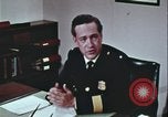 Image of police chief press conference United States USA, 1967, second 48 stock footage video 65675078774
