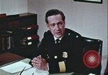Image of police chief press conference United States USA, 1967, second 49 stock footage video 65675078774