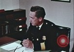 Image of police chief press conference United States USA, 1967, second 53 stock footage video 65675078774