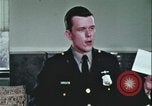 Image of students visit Henry J Daly police building Washington DC USA, 1967, second 45 stock footage video 65675078775