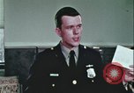 Image of students visit Henry J Daly police building Washington DC USA, 1967, second 47 stock footage video 65675078775