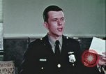 Image of students visit Henry J Daly police building Washington DC USA, 1967, second 48 stock footage video 65675078775