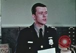 Image of students visit Henry J Daly police building Washington DC USA, 1967, second 51 stock footage video 65675078775