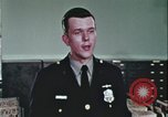 Image of students visit Henry J Daly police building Washington DC USA, 1967, second 58 stock footage video 65675078775