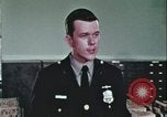 Image of students visit Henry J Daly police building Washington DC USA, 1967, second 59 stock footage video 65675078775
