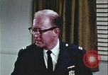Image of police meet with community United States USA, 1967, second 36 stock footage video 65675078776