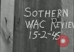 Image of Major Charity Adams and African-American WACS Birmingham England United Kingdom, 1945, second 3 stock footage video 65675078784
