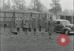 Image of Major Charity Adams and African-American WACS Birmingham England United Kingdom, 1945, second 48 stock footage video 65675078784