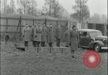 Image of Major Charity Adams and African-American WACS Birmingham England United Kingdom, 1945, second 49 stock footage video 65675078784
