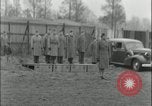 Image of Major Charity Adams and African-American WACS Birmingham England United Kingdom, 1945, second 52 stock footage video 65675078784