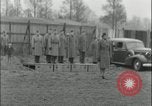Image of Major Charity Adams and African-American WACS Birmingham England United Kingdom, 1945, second 54 stock footage video 65675078784