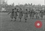 Image of African-American WACS with General John C H Lee Birmingham England United Kingdom, 1945, second 19 stock footage video 65675078786