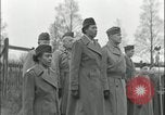 Image of African-American WACS with General John C H Lee Birmingham England United Kingdom, 1945, second 24 stock footage video 65675078786