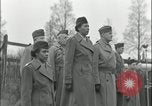 Image of African-American WACS with General John C H Lee Birmingham England United Kingdom, 1945, second 27 stock footage video 65675078786
