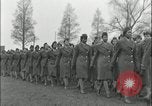 Image of African-American WACS with General John C H Lee Birmingham England United Kingdom, 1945, second 40 stock footage video 65675078786