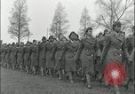 Image of African-American WACS with General John C H Lee Birmingham England United Kingdom, 1945, second 42 stock footage video 65675078786