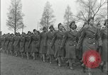 Image of African-American WACS with General John C H Lee Birmingham England United Kingdom, 1945, second 43 stock footage video 65675078786
