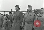 Image of African-American WACS with General John C H Lee Birmingham England United Kingdom, 1945, second 45 stock footage video 65675078786