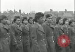 Image of African-American WACS with General John C H Lee Birmingham England United Kingdom, 1945, second 51 stock footage video 65675078786