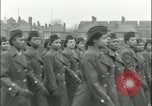 Image of African-American WACS with General John C H Lee Birmingham England United Kingdom, 1945, second 53 stock footage video 65675078786