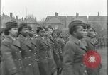 Image of African-American WACS with General John C H Lee Birmingham England United Kingdom, 1945, second 59 stock footage video 65675078786