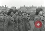 Image of African-American WACS with General John C H Lee Birmingham England United Kingdom, 1945, second 60 stock footage video 65675078786