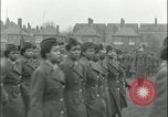 Image of African-American WACS with General John C H Lee Birmingham England United Kingdom, 1945, second 61 stock footage video 65675078786