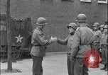 Image of US Fifth Armored Division Hoensbroek Netherlands, 1945, second 14 stock footage video 65675078787