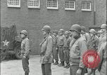 Image of US Fifth Armored Division Hoensbroek Netherlands, 1945, second 40 stock footage video 65675078787