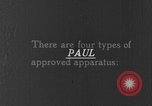 Image of oxygen breathing apparatus United States USA, 1926, second 39 stock footage video 65675078788