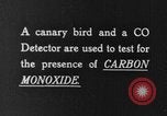 Image of canary in a coal mine United States USA, 1926, second 4 stock footage video 65675078790