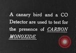 Image of canary in a coal mine United States USA, 1926, second 5 stock footage video 65675078790
