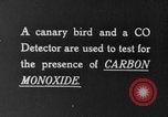 Image of canary in a coal mine United States USA, 1926, second 6 stock footage video 65675078790