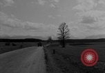 Image of M4 tanks on road Germany, 1945, second 4 stock footage video 65675078812