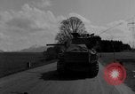 Image of M4 tanks on road Germany, 1945, second 11 stock footage video 65675078812