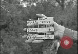 Image of 105mm HE smoke shell leaflet replacement Fort Riley Kansas USA, 1951, second 3 stock footage video 65675078828