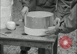 Image of large leaflet bomb assembly Fort Riley Kansas USA, 1951, second 12 stock footage video 65675078829