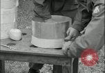 Image of large leaflet bomb assembly Fort Riley Kansas USA, 1951, second 16 stock footage video 65675078829