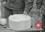 Image of large leaflet bomb assembly Fort Riley Kansas USA, 1951, second 33 stock footage video 65675078829