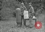 Image of large leaflet bomb assembly Fort Riley Kansas USA, 1951, second 34 stock footage video 65675078829