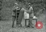 Image of large leaflet bomb assembly Fort Riley Kansas USA, 1951, second 38 stock footage video 65675078829